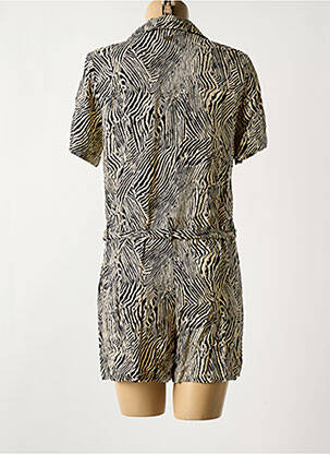 Combishort poches manches courtes noir FREEMAN T.PORTER femme