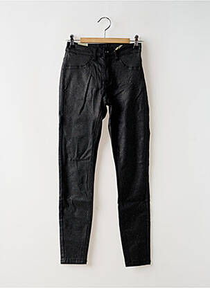 Pantalon slim skinny taille haute noir CREAM femme