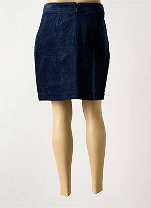 Jupe courte poches bleu ZILCH femme