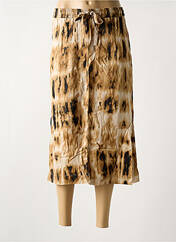 Jupe mi-longue beige CREAM pour femme seconde vue