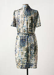 Robe mi-longue beige K-DESIGN pour femme seconde vue