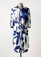 Robe mi-longue bleu K-DESIGN pour femme seconde vue