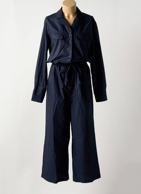 Combi-pantalon poches manches longues bleu KAFFE femme