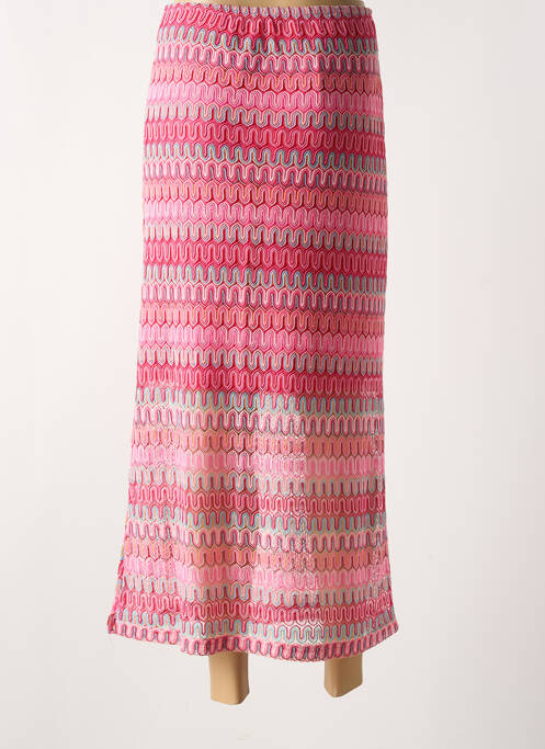 Jupe longue rose CREAM pour femme