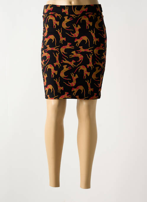 Jupe mi-longue noir ZILCH pour femme