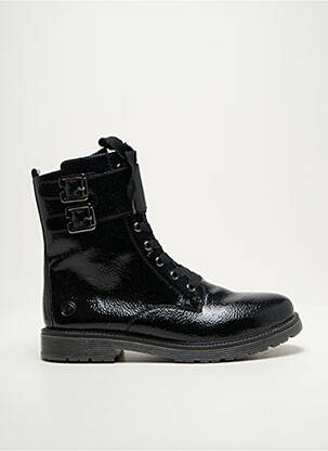Bottines/boots fermeture zip et lacets talon plat jusqu'à 3cm noir REMONTE femme