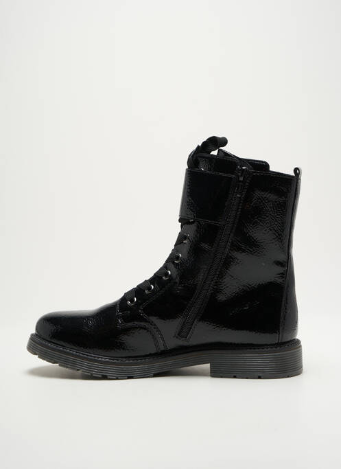 Bottines/boots fermeture zip et lacets talon plat jusqu'à 3cm noir REMONTE femme