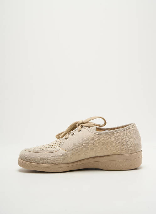 Chaussons/Pantoufles beige LA VAGUE pour femme
