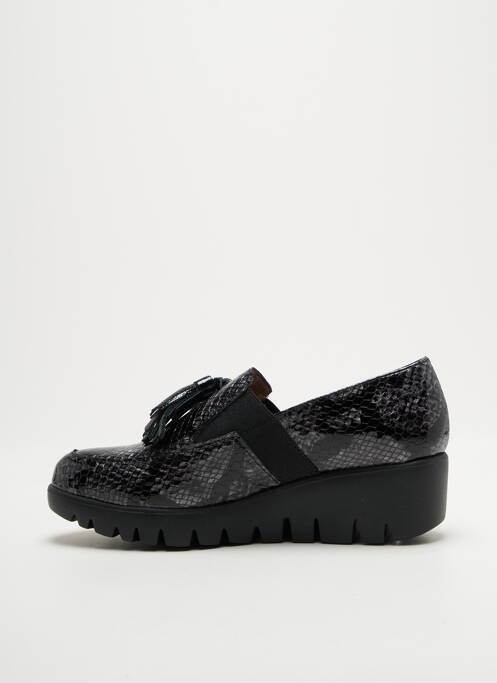 Mocassins noir WONDERS femme