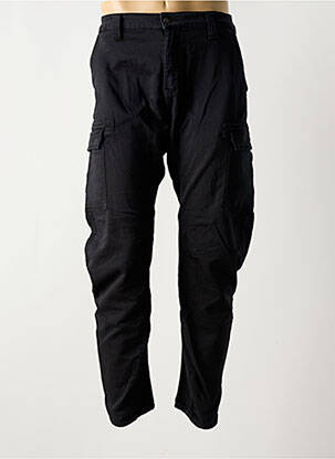 Pantalon cargo noir LE TEMPS DES CERISES pour homme