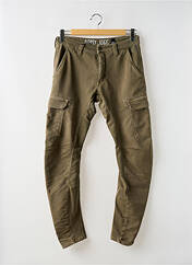 Pantalon cargo vert LE TEMPS DES CERISES pour homme seconde vue