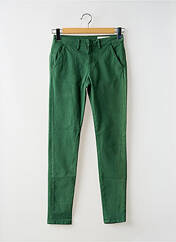 Pantalon chino vert fonce REIKO pour femme seconde vue