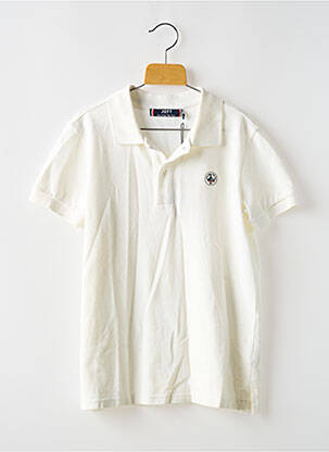 Polo blanc JOTT (JUST OVER THE TOP) pour garçon