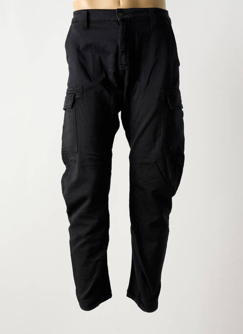 Pantalon cargo noir LE TEMPS DES CERISES pour homme