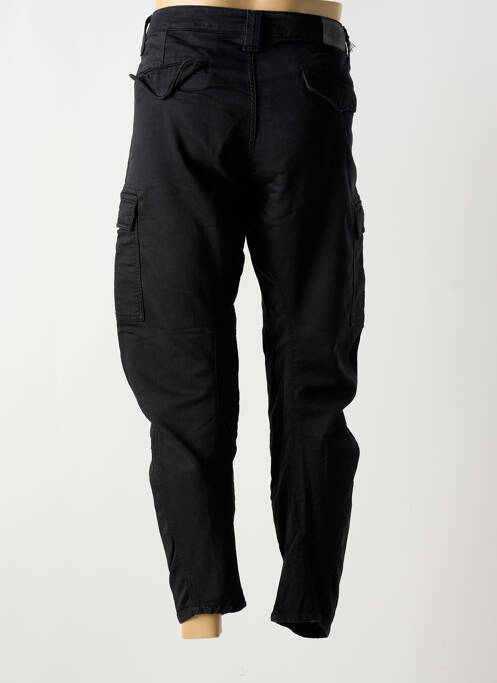 Pantalon cargo noir LE TEMPS DES CERISES pour homme