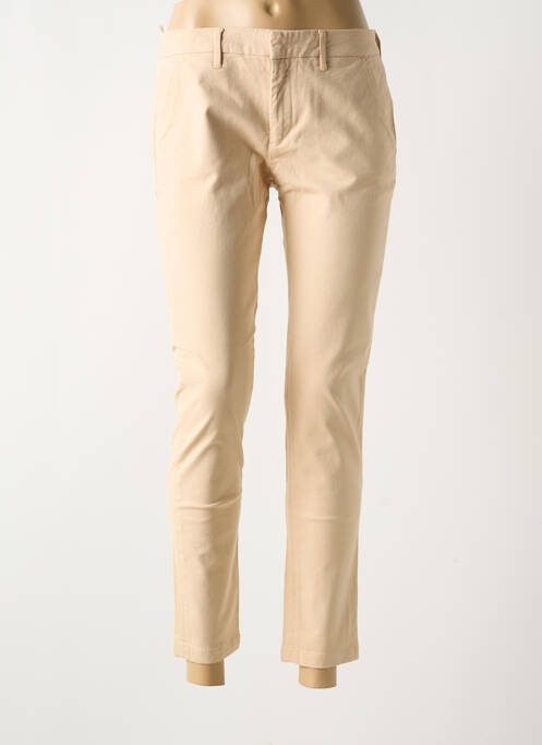 Pantalon chino beige REIKO pour femme