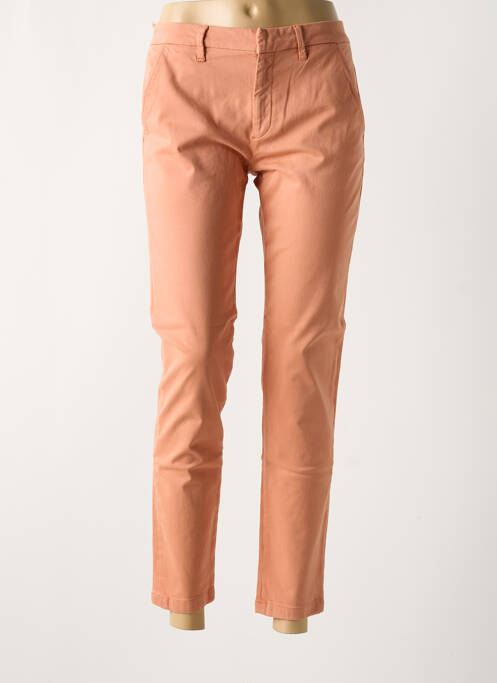 Pantalon chino orange REIKO pour femme