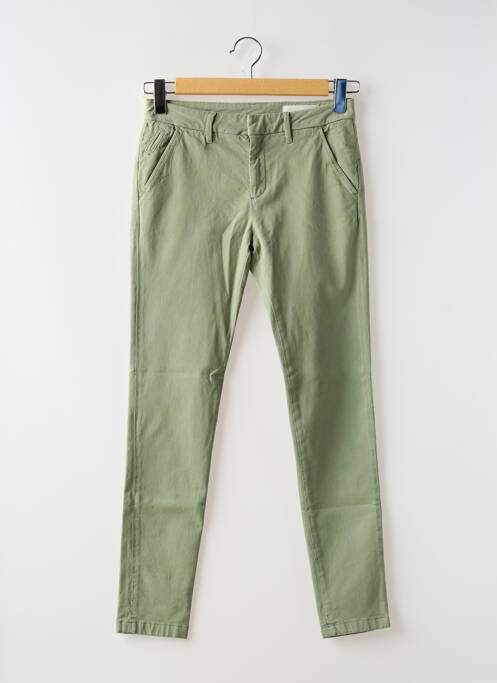Pantalon chino vert REIKO pour femme