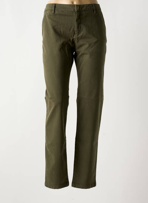 Pantalon chino vert REIKO pour femme