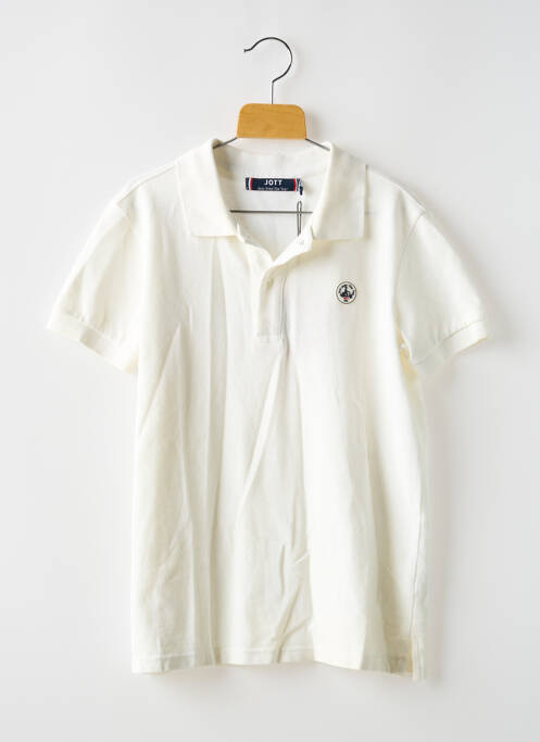 Polo blanc JOTT (JUST OVER THE TOP) pour garçon