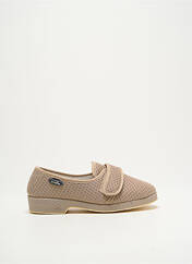 Chaussons/Pantoufles beige SEMELFLEX pour femme seconde vue