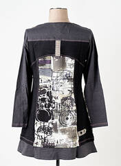 Tunique manches longues gris S.QUISE pour femme seconde vue