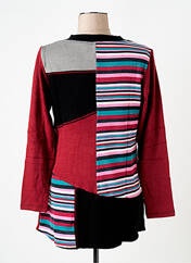 Tunique manches longues rouge S.QUISE pour femme seconde vue