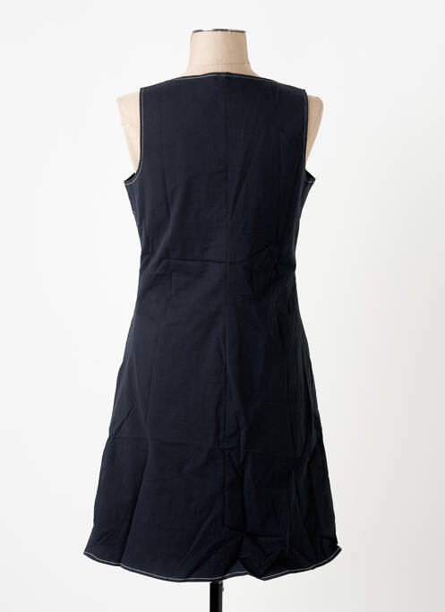 Robe mi-longue sans manche sans manche bleu S.QUISE femme