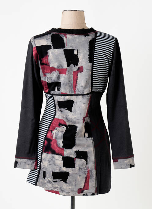 Tunique manches longues gris S.QUISE pour femme