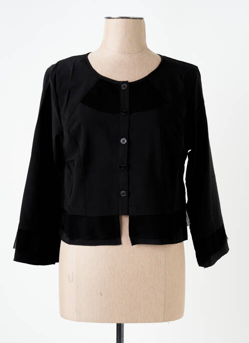 Veste casual noir S.QUISE pour femme