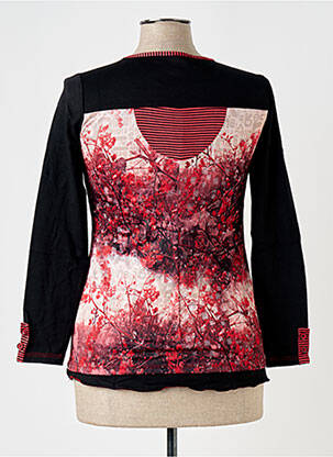 T-shirt manches longues manches longues noir S.QUISE femme