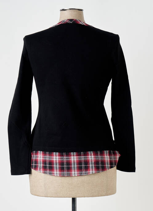 T-shirt manches longues manches longues noir S.QUISE femme