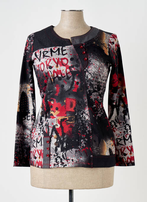 T-shirt gris QUATRE VINGT JOURS pour femme