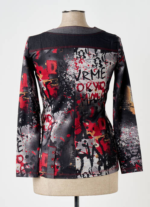 T-shirt gris QUATRE VINGT JOURS femme