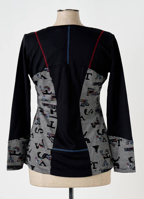 T-shirt noir S.QUISE pour femme