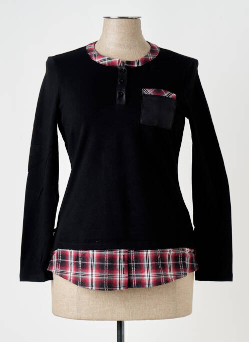 T-shirt noir S.QUISE pour femme