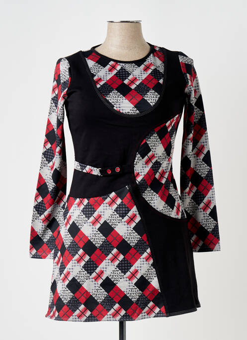 Tunique manches longues noir S.QUISE pour femme