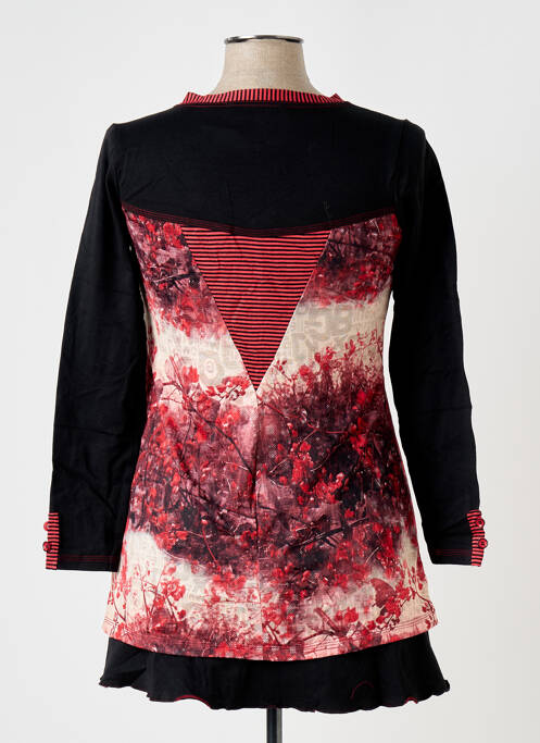 Tunique manches longues noir S.QUISE pour femme