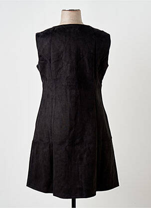 Robe courte sans manche sans manche noir S.QUISE femme