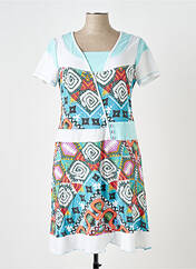 Robe mi-longue bleu S.QUISE pour femme seconde vue