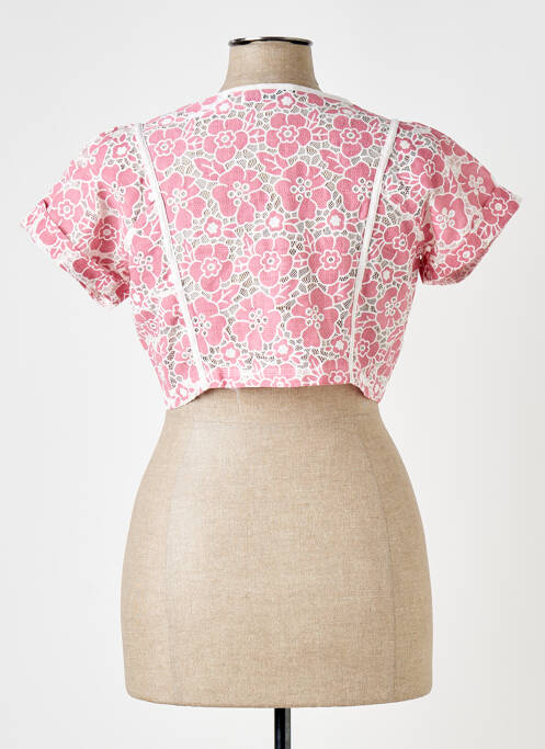 Boléro rose S.QUISE pour femme