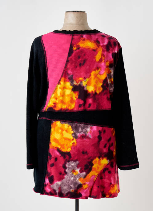 Pull tunique noir S.QUISE pour femme