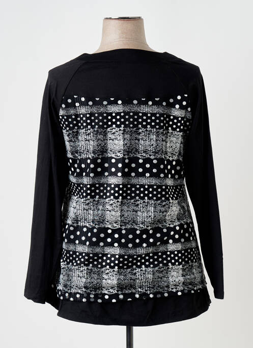 Tunique manches longues noir S.QUISE femme