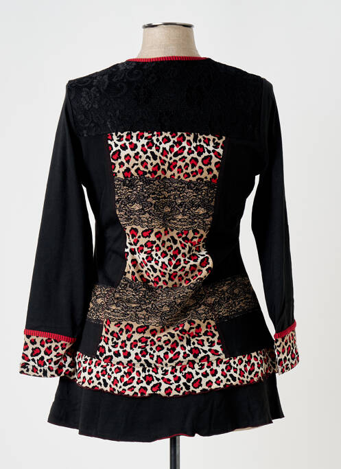 Tunique manches longues noir S.QUISE pour femme