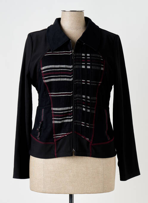 Veste casual noir S.QUISE pour femme