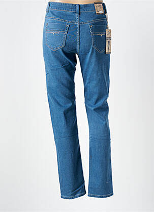 Jeans coupe slim stretch taille normale bleu X-MAX femme