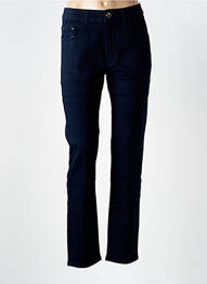 Jeans coupe slim tissage brut taille normale bleu X-MAX femme