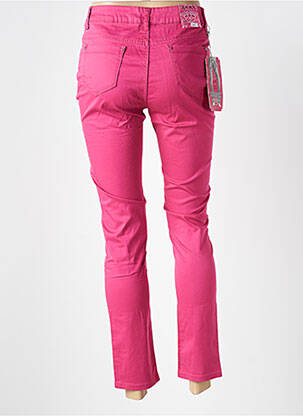 Pantalon 7/8 stretch taille normale rose X-MAX femme