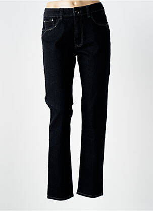Jeans coupe slim tissage brut taille normale bleu X-MAX femme