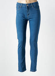 Jeans coupe slim stretch taille normale bleu X-MAX femme